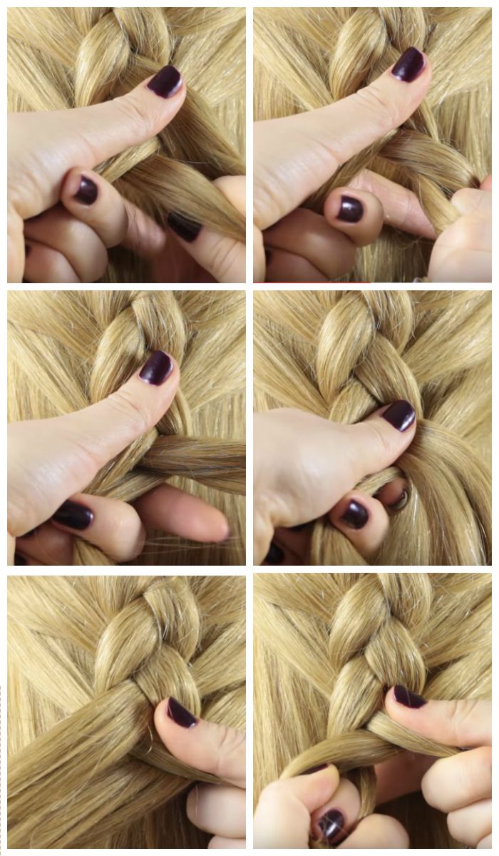 Плетение кос на длинные волосы пошаговое