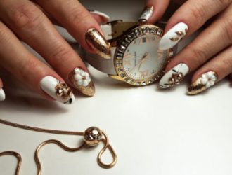 Маникюр с блестками: как сделать? (фото пошагово)