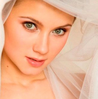 Свадебный макияж для зеленых глаз