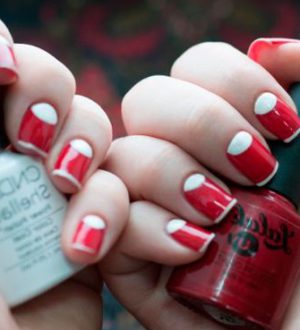 Лунный маникюр: 150 фото ногтей