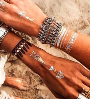 Флеш тату: модная новинка для украшения тела (фото)