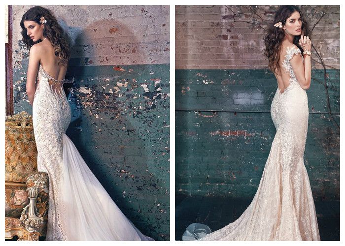 Свадебные платья со шлейфом Galia Lahav