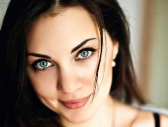 Укладка и окрашивание стрижки каскад