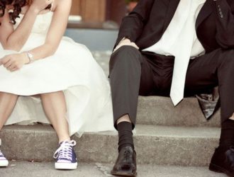 Короткие свадебные платья: новинки (фото)