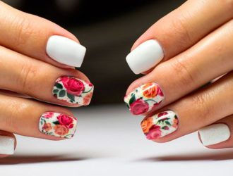 Летний маникюр — новинки фото