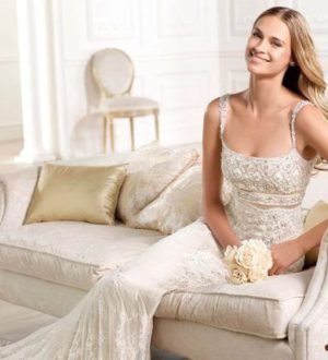 Свадебное платье русалка (фото)