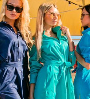 С чем носить платье-рубашку — фото стильных образов