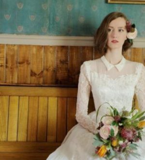 Необычные элементы на свадебном платье