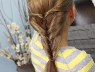 Прически для девочек в школу и в садик с обучающими фото