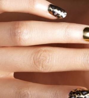 Зеркальный маникюр гель-лаком: 5 способов, 50 дизайнов