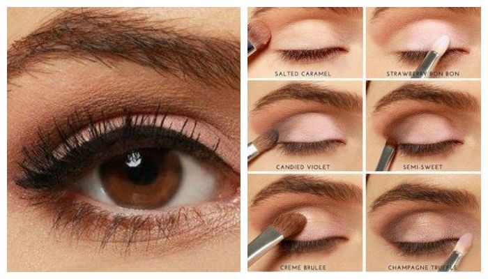 makiyazh dlya karih glaz 10 - Красивый макияж тенями для карих глаз