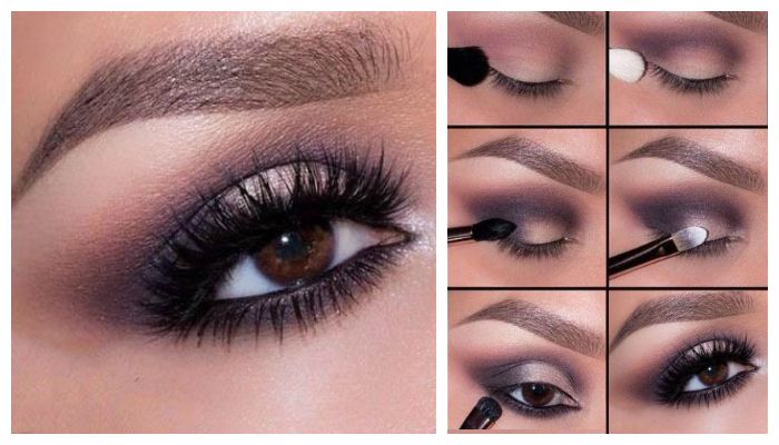 makiyazh dlya karih glaz 17 - Красивый макияж тенями для карих глаз