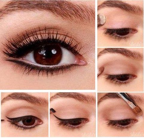 makiyazh dlya karih glaz 23 - Красивый макияж тенями для карих глаз