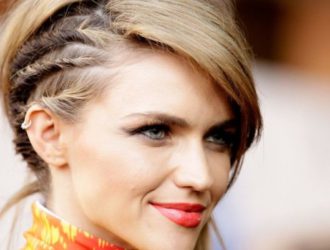 64 модные косички на волосы средней длины: фото и уроки