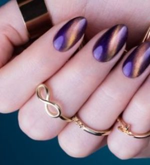 Маникюр кошачий глаз: 100 фото и видео-уроки