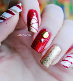 Маникюр ёлочка: пошаговое фото и видео