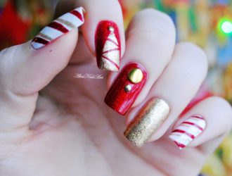 Маникюр ёлочка: пошаговое фото и видео