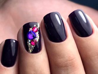 Однотонный маникюр: 80 фото с трендовым дизайном