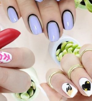 Маникюр на апрель 2018: идеи, новинки и лунный календарь