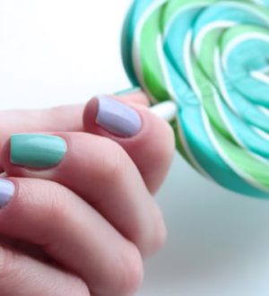 Бирюзовый маникюр: новинки фото ногтей с гель-лаком