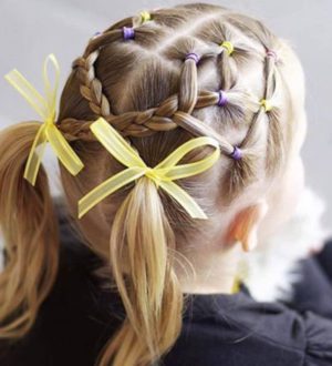 Детские прически на выпускной в саду своими руками