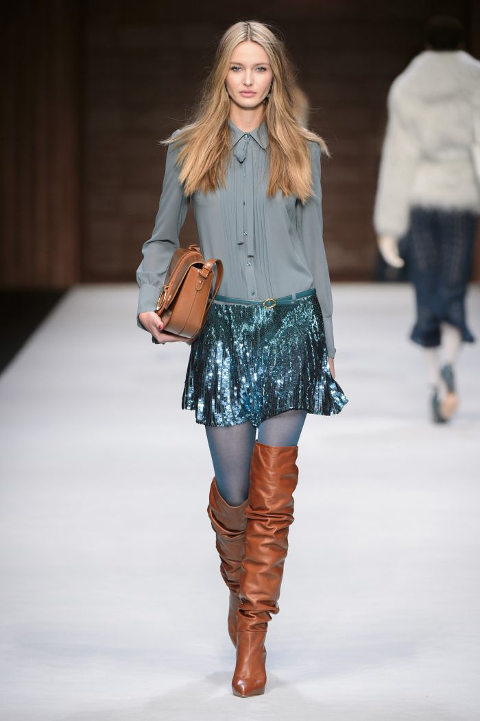 Модная юбка осень-зима Elisabetta Franchi