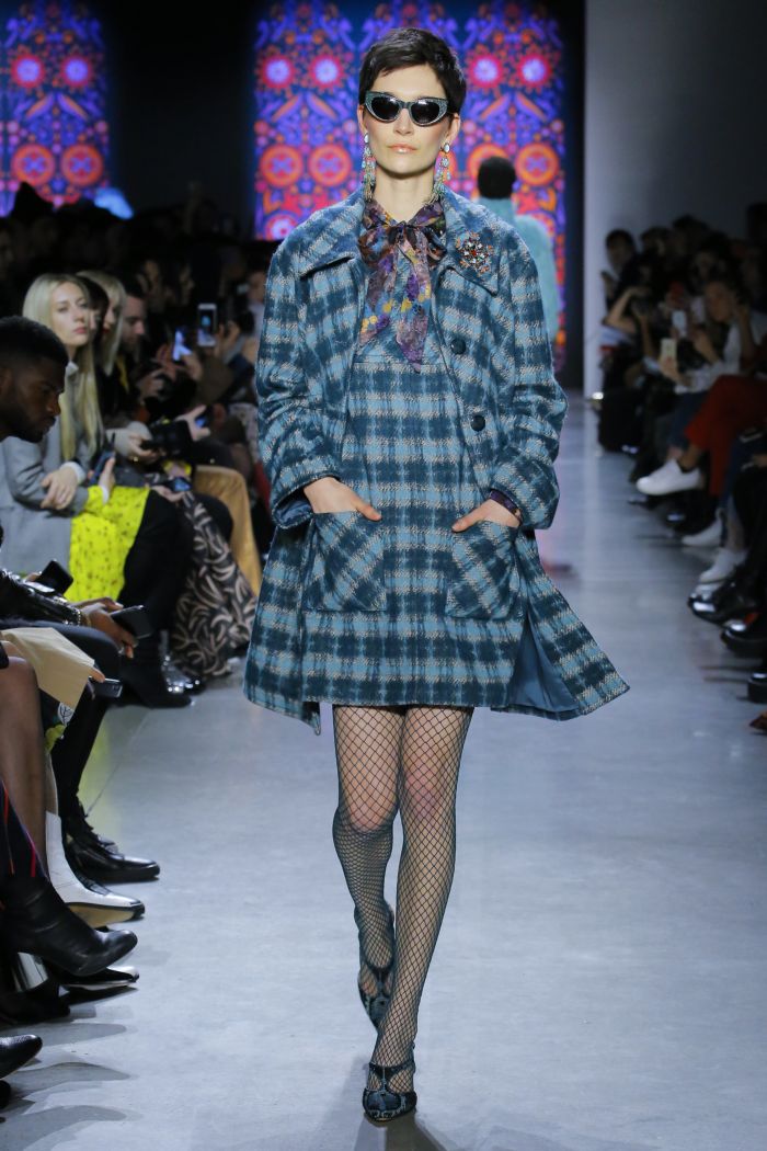Модное пальто Anna Sui