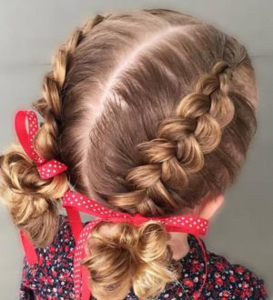 Прически в детский сад: оригинальные идеи и новинки