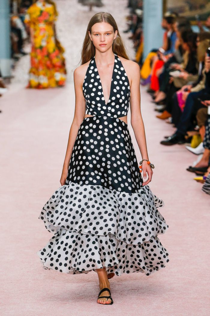 Модное платье 2019 весна-лето Carolina Herrera
