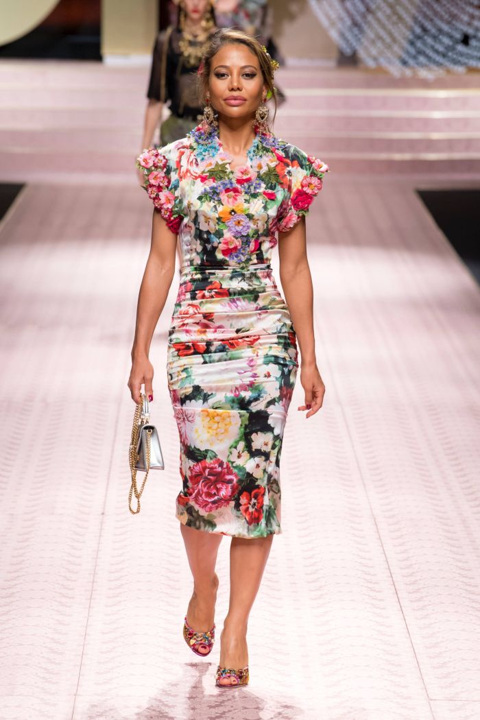 Модное платье 2019 весна-лето Dolce & Gabbana