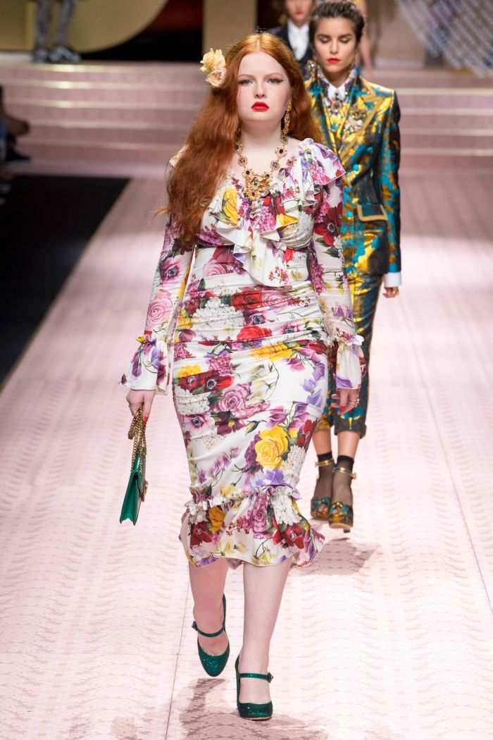 Модное платье 2019 весна-лето Dolce & Gabbana