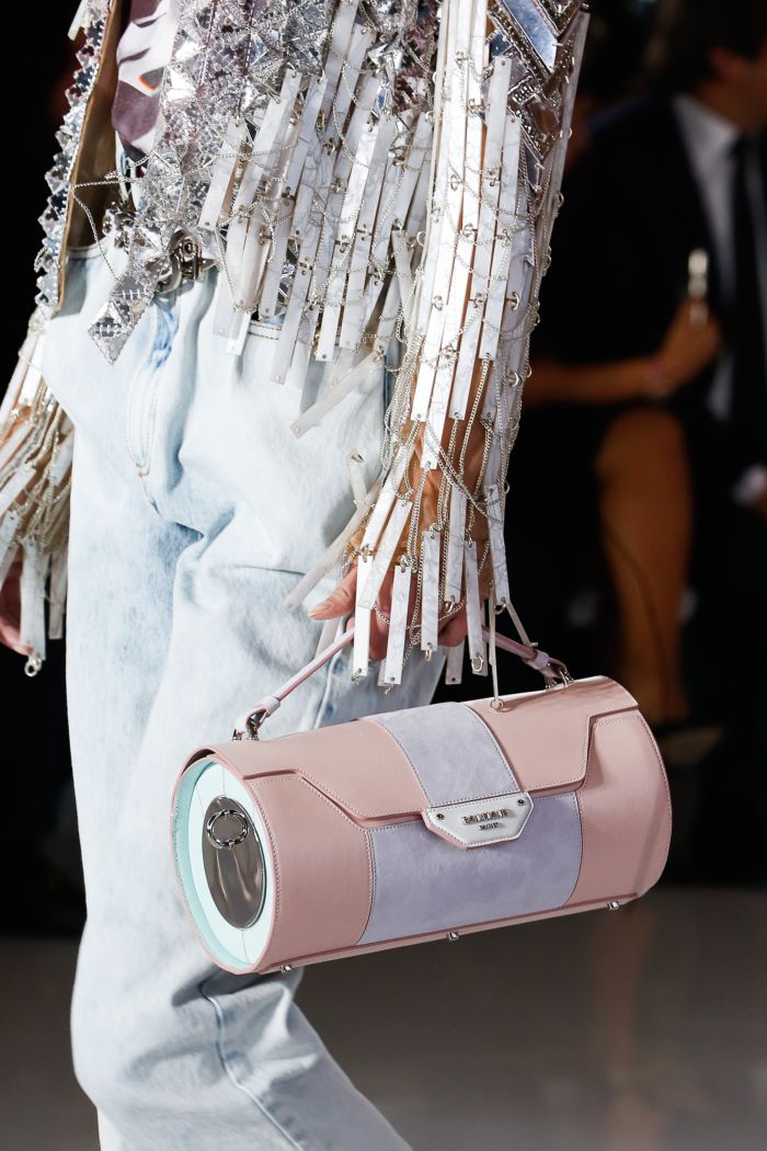 Модная женская сумка 2019 из коллекции Balmain