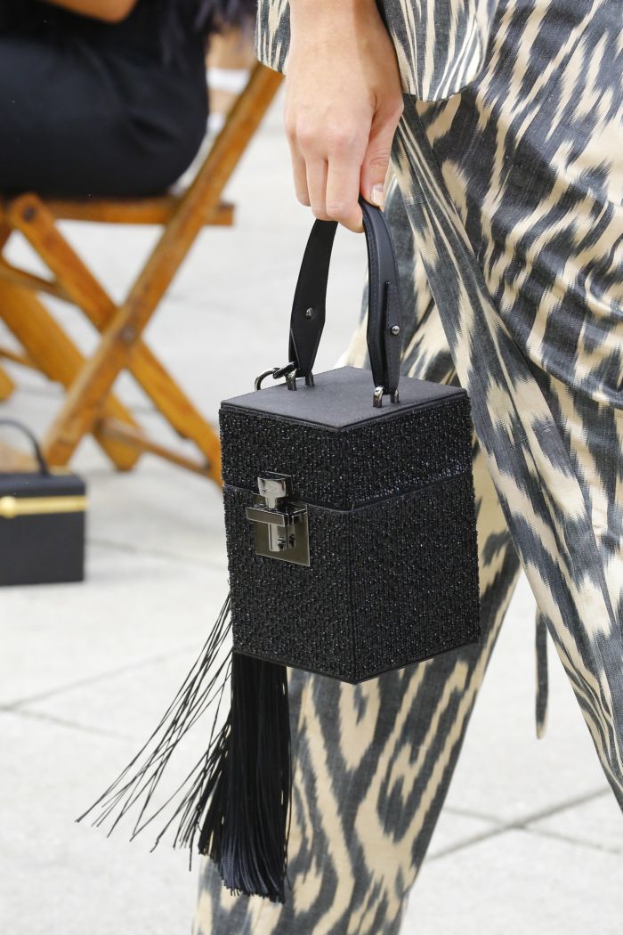 Модная женская сумка 2019 из коллекции Oscar de la Renta