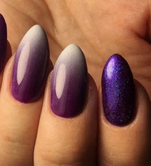 Градиент на ногтях. Как делать разные градиенты?