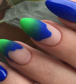 7 вариантов красивого дизайна маникюра «Абстракция»