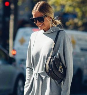 Серое платье — модные новинки 2020, с чем их носить