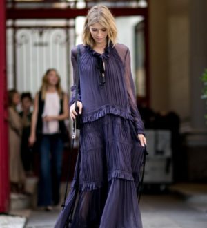 13 модных фиолетовых платьев