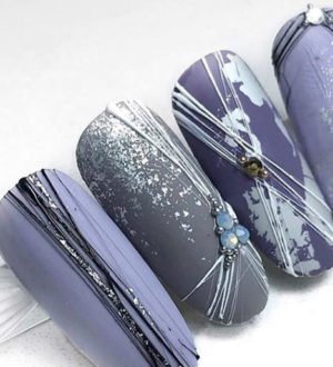 Маникюр паутинка — техника и модные идеи дизайнов 2020