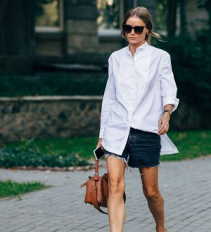 С чем носить длинную рубашку — 10 стильных образов