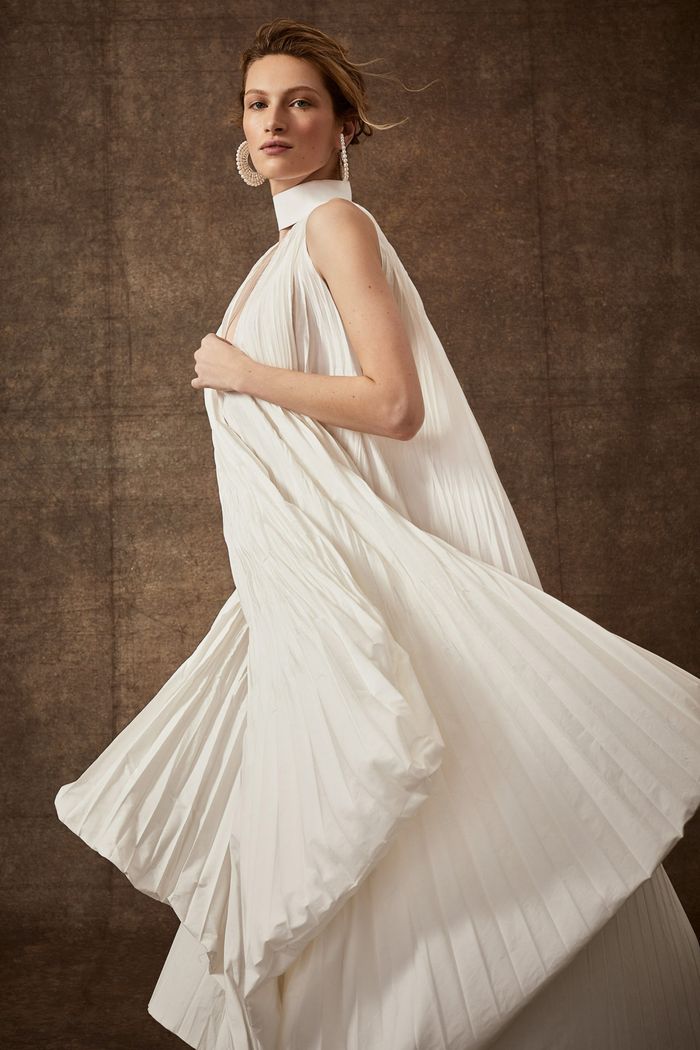 Модные свадебные плиссерованные платья из коллекции 2020 Danielle Frankel