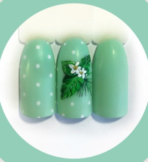 Идея весеннего маникюра от Татьяны Мирошкиной