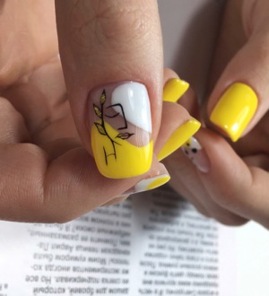 Мастер-класс: создаем летний желтый маникюр