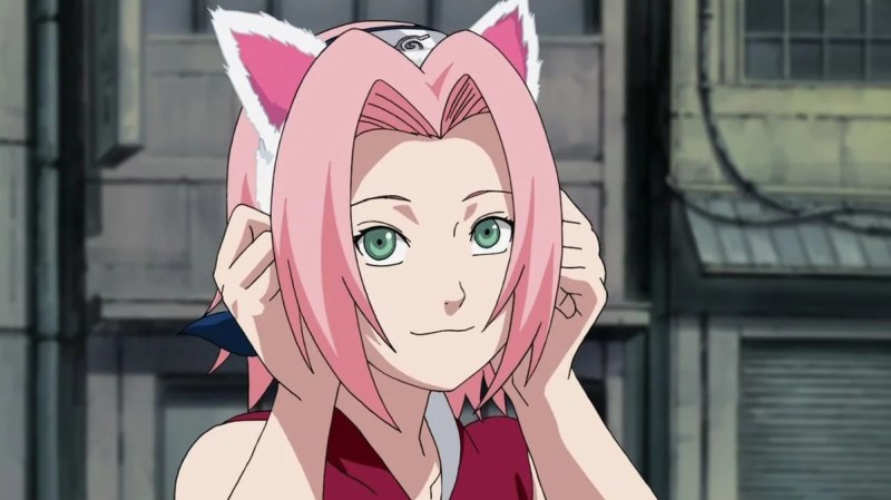 Сакура Харуно - девушка из аниме с розовыми волосами