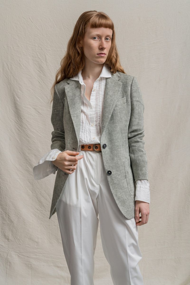 Модный пиджак из коллекции весна-лето 2021 Massimo Alba