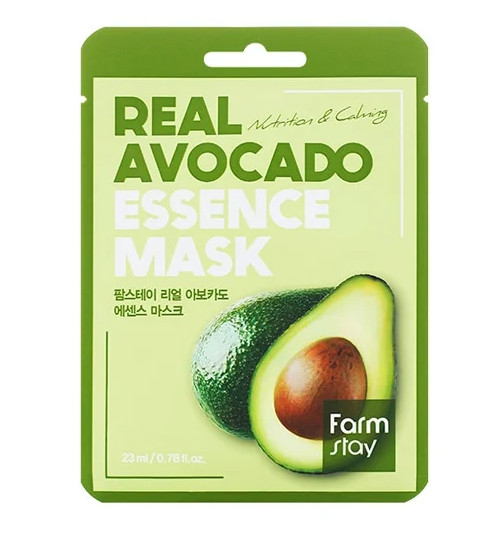 ТОП-10 в рейтинге тканевых масок для лица Farmstay маска с экстрактом авокадо