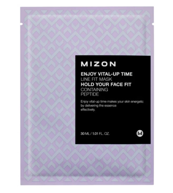 ТОП-14 в рейтинге тканевых масок Mizon Enjoy Vital-Up Time Line Fit Mask