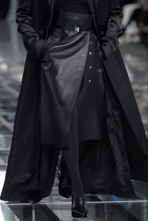 Модные юбки зима 2022-2023 из коллекции Givenchy