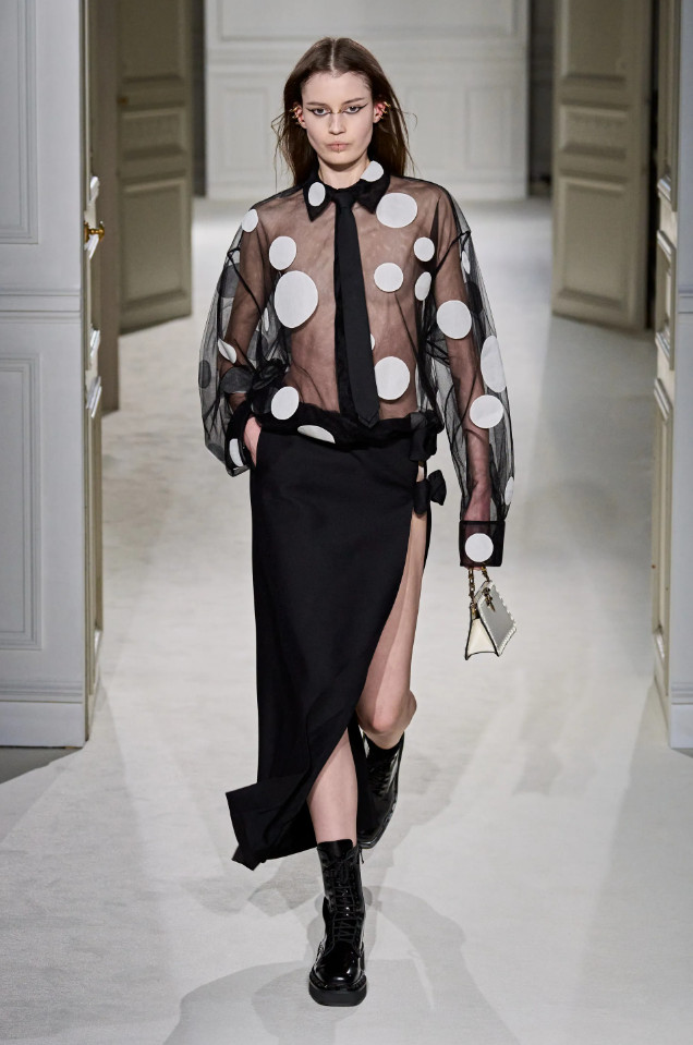 Трендовые юбки осень-зима 2022-2023 из коллекции Valentino