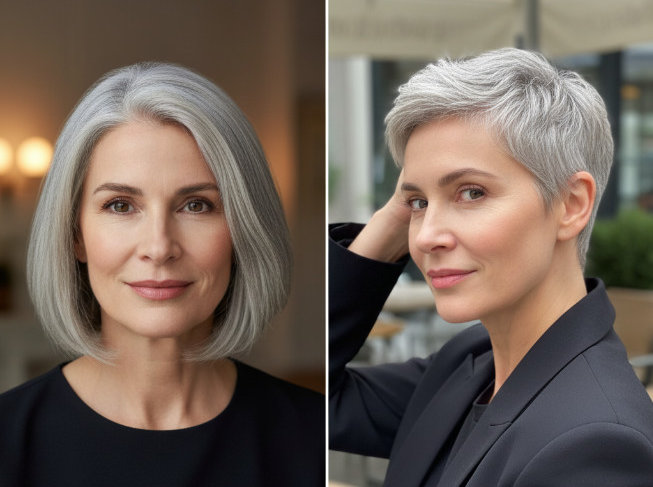 Стрижки для овального лица для женщин 60 лет.