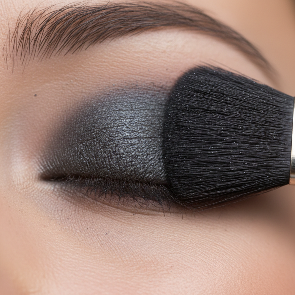 Шаг 4: Нанесение темных теней поверх карандашной основы